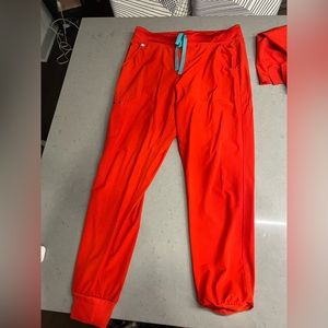 Figs awesome red scrubs